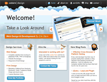 Tablet Screenshot of esterndesign.com